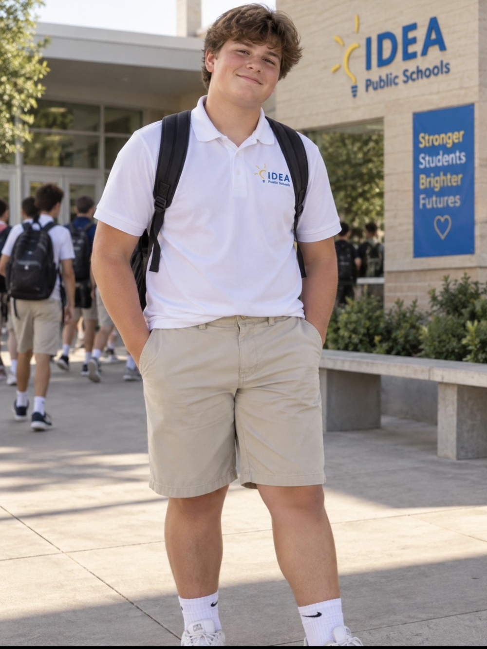 School Uniform- French Toast- Kakhi Shorts- Youth 14 Husky